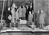 Cornerstone laying - 1950